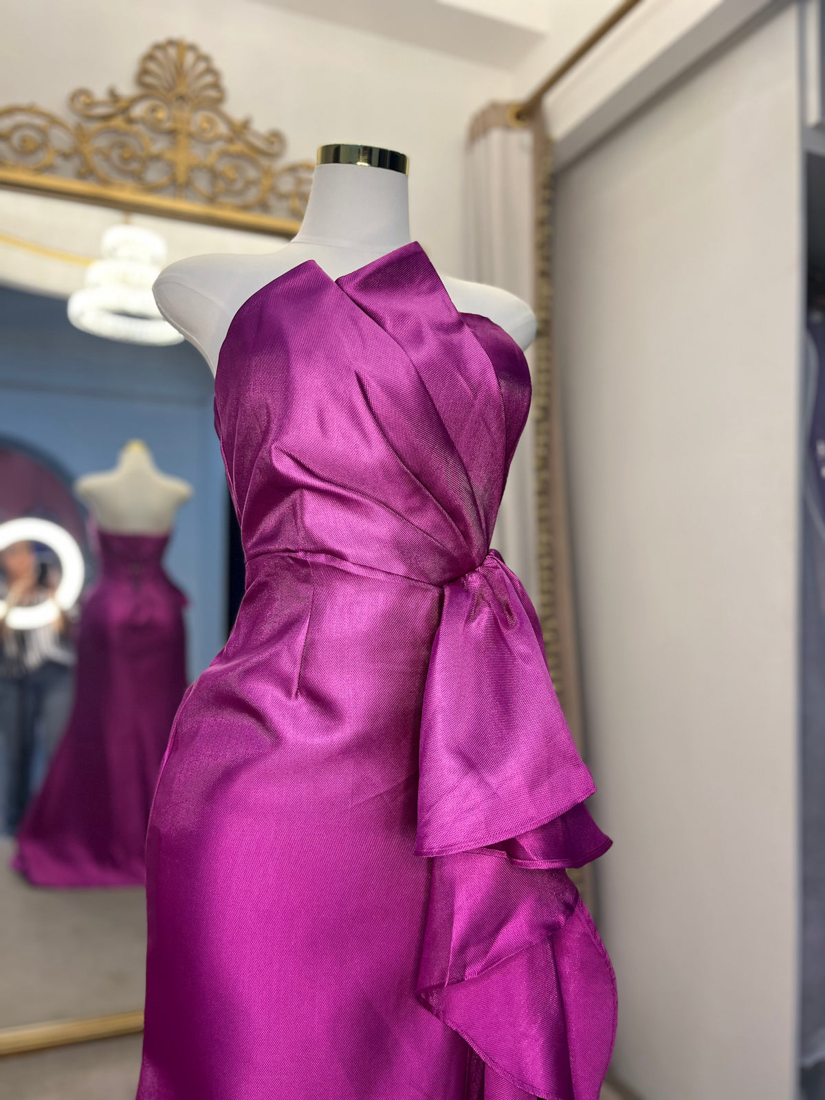 Vestido fiesta bugambilia