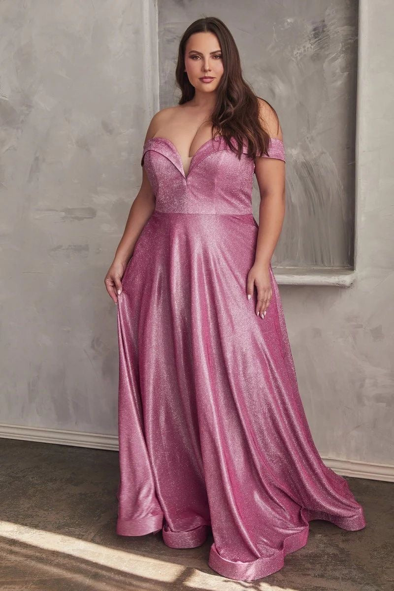 Vestido Rosa con brillos