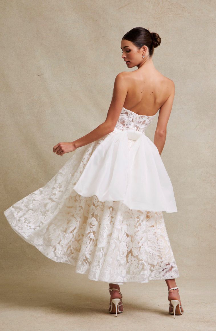 Vestido blanco encaje