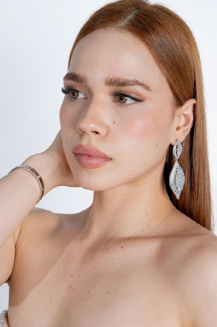 Aretes elegancia brillante