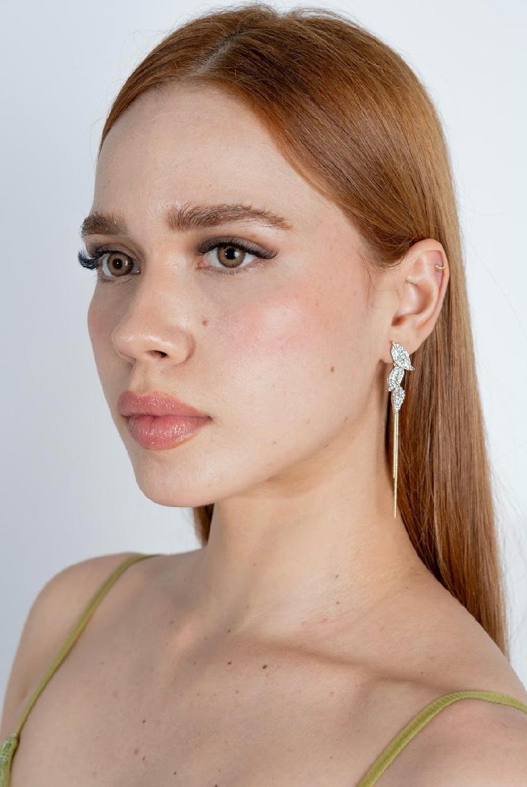Aretes hojas de otoño