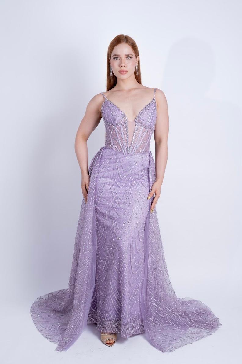 Vestido lila