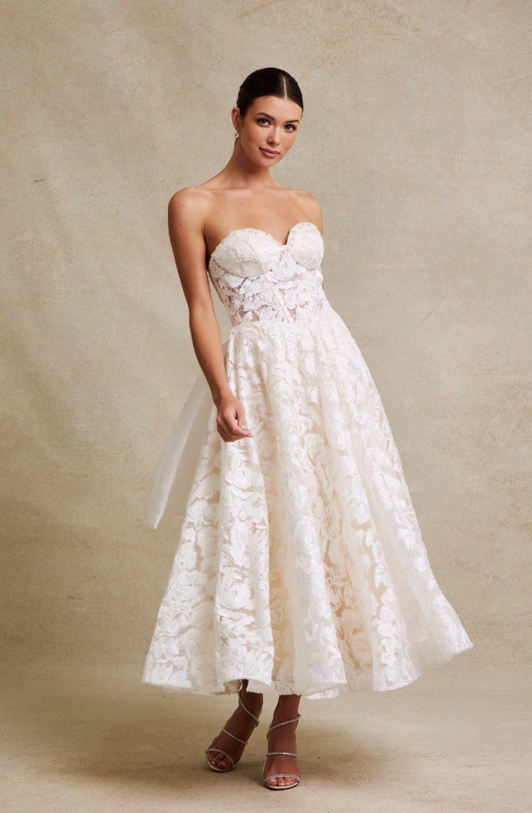 Vestido blanco encaje
