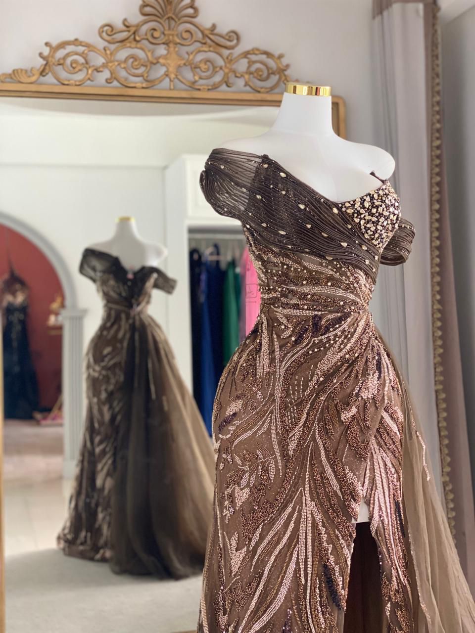 Vestido modelo nocturna