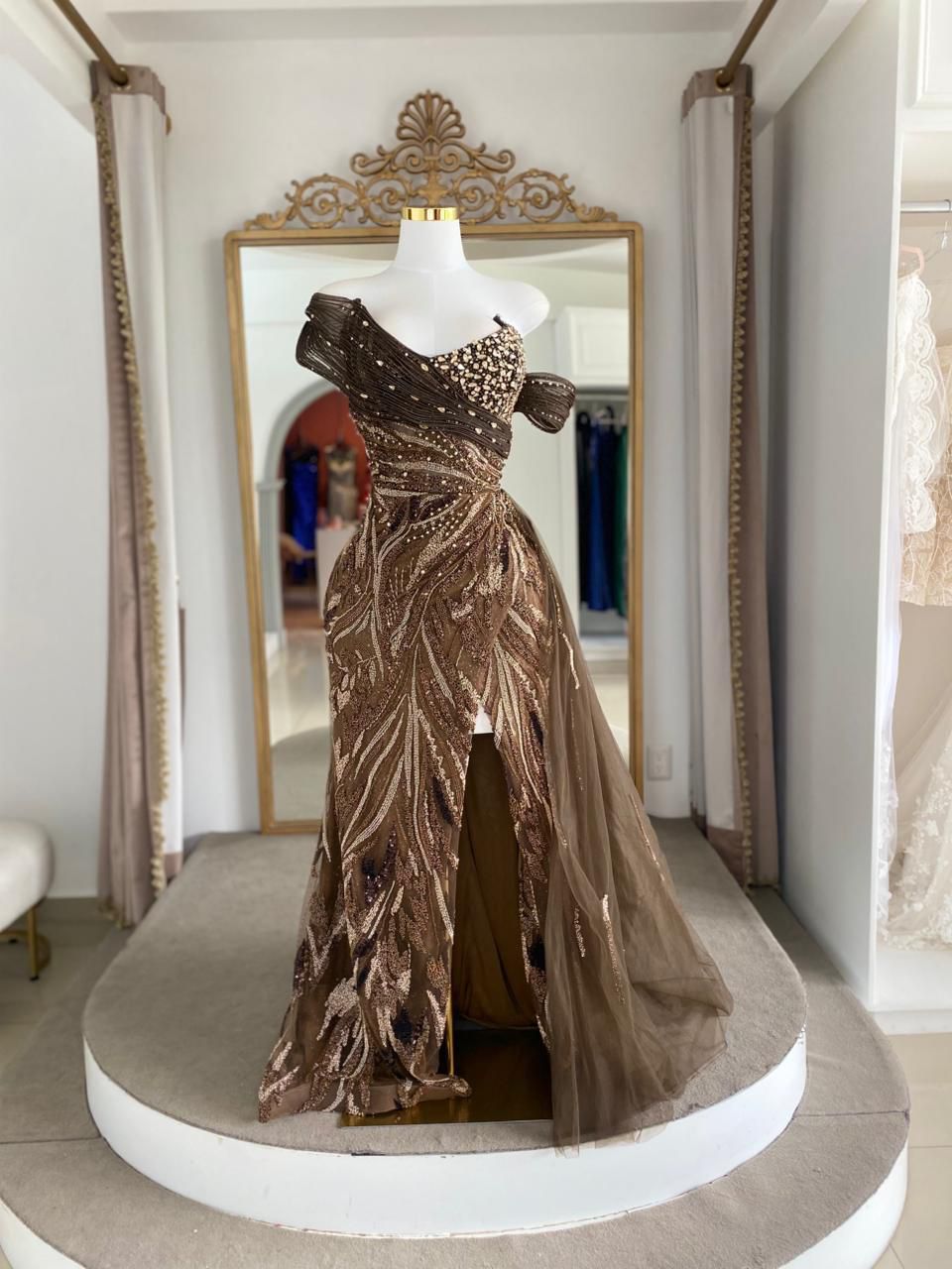 Vestido modelo nocturna