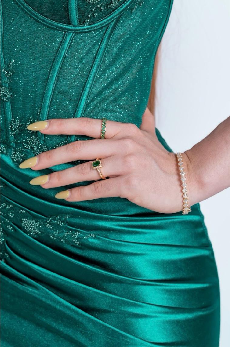 Anillo esmeralda