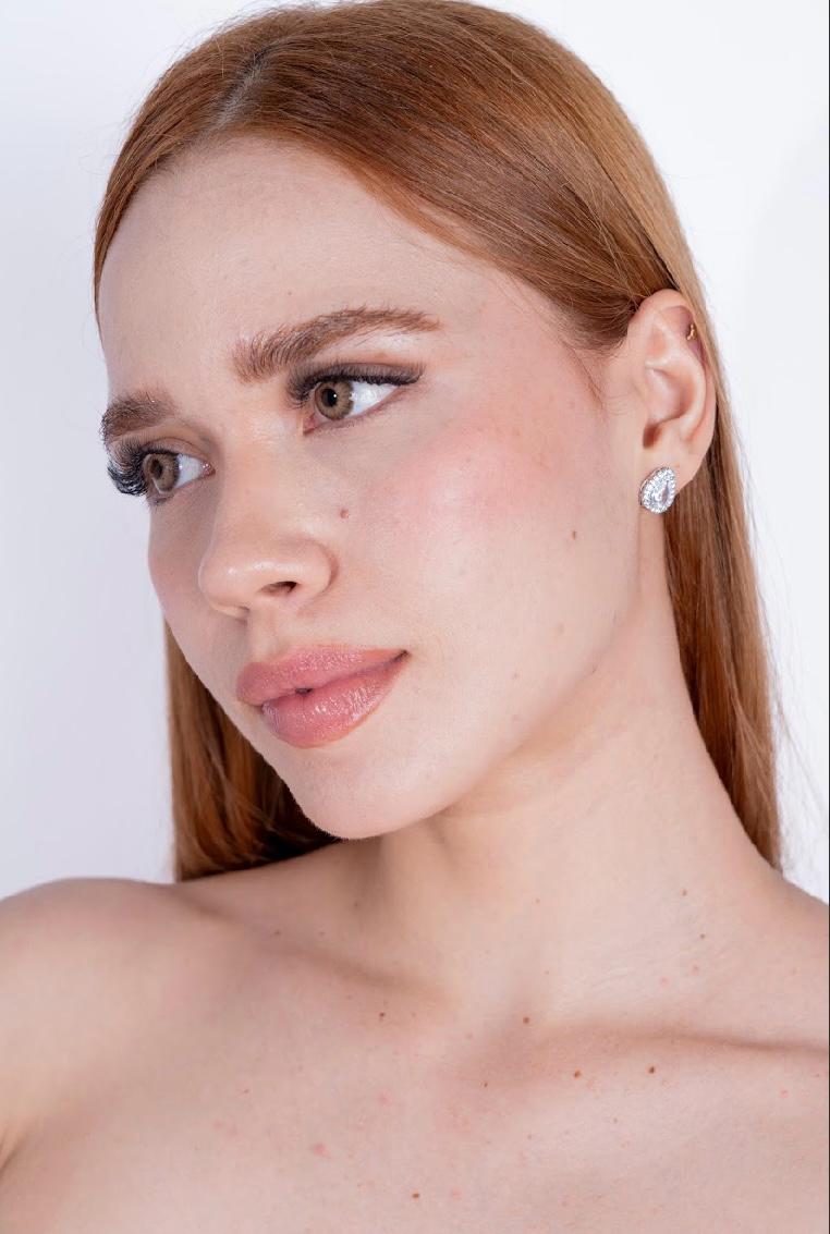 Aretes diamante gota
