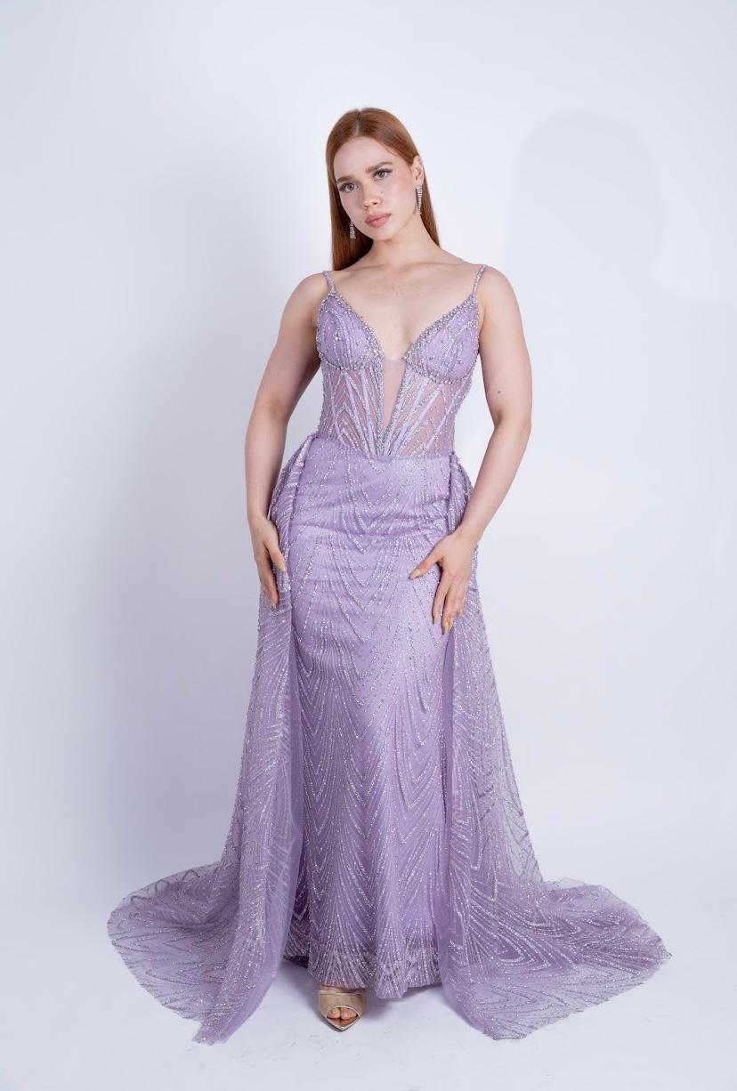 Vestido lila